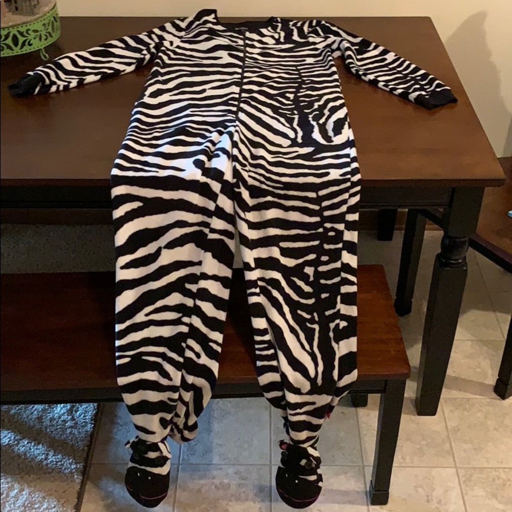 Awesome Nick & Nora Zebra Onsie Size S